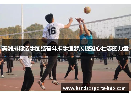 美洲排球选手团结奋斗携手追梦展现雄心壮志的力量